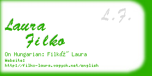 laura filko business card